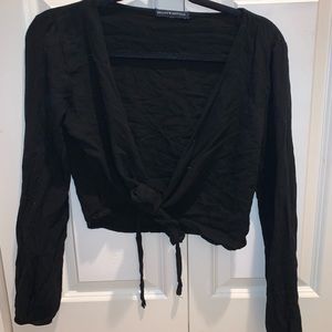 Brandy Melville wrap top